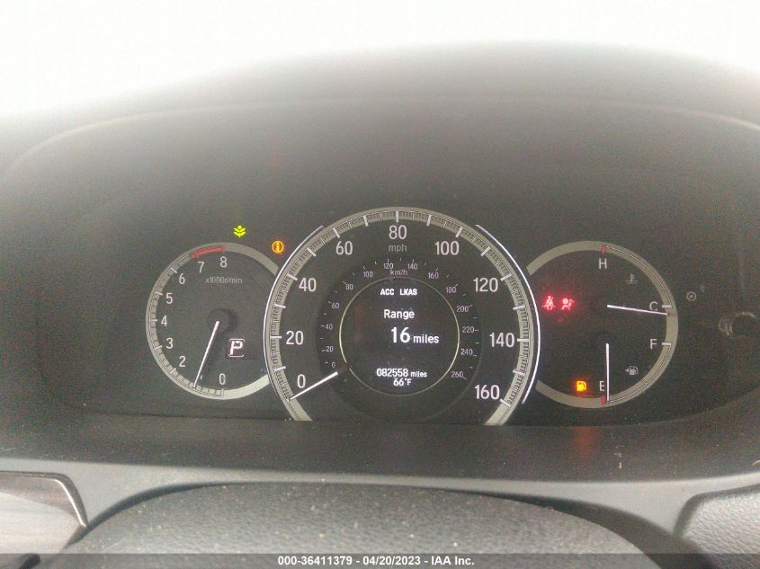 2016 HONDA ACCORD SEDAN EX-L - 1HGCR2F99GA076150