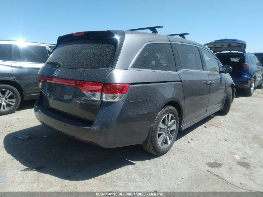 VIN 5FNRL5H94FB071436 2015 HONDA ODYSSEY no.4