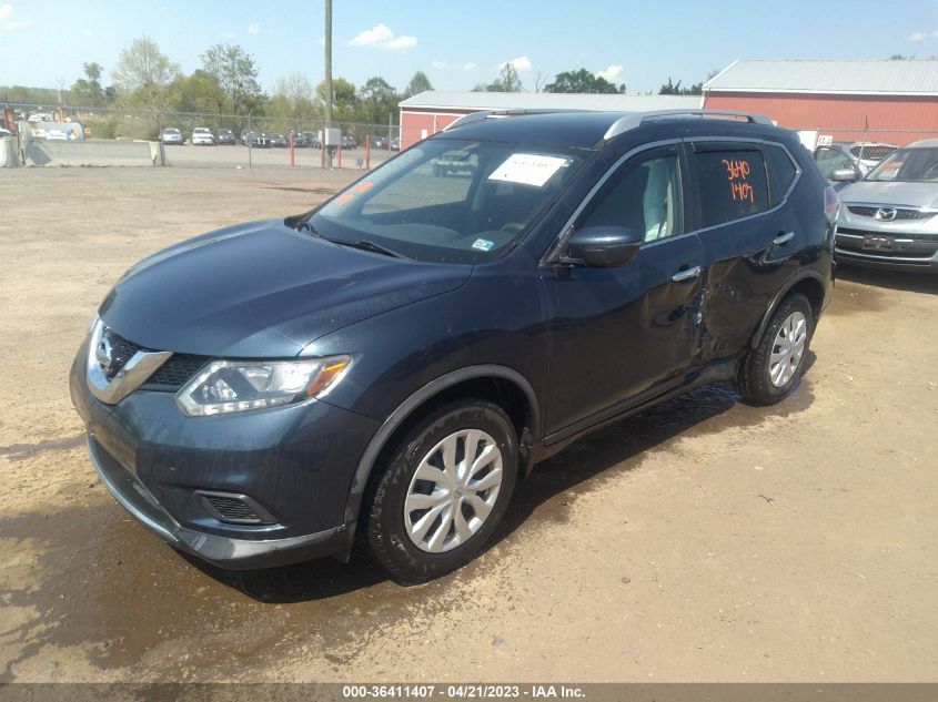 2016 NISSAN ROGUE S - KNMAT2MT7GP677883