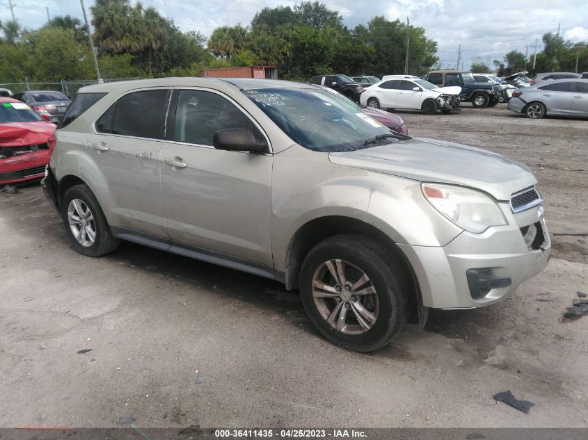 2013 CHEVROLET EQUINOX LS - 2GNALBEK4D6282858