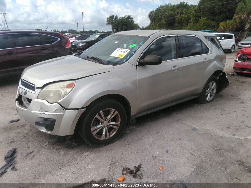 2013 CHEVROLET EQUINOX LS - 2GNALBEK4D6282858