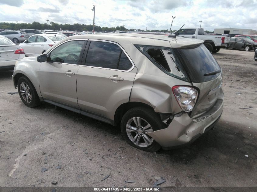 2013 CHEVROLET EQUINOX LS - 2GNALBEK4D6282858