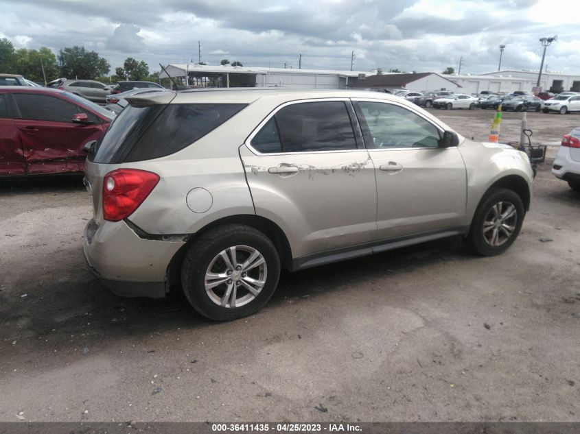 2013 CHEVROLET EQUINOX LS - 2GNALBEK4D6282858