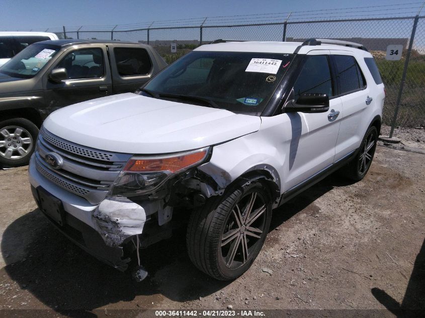 2015 FORD EXPLORER XLT - 1FM5K7D85FGC09514