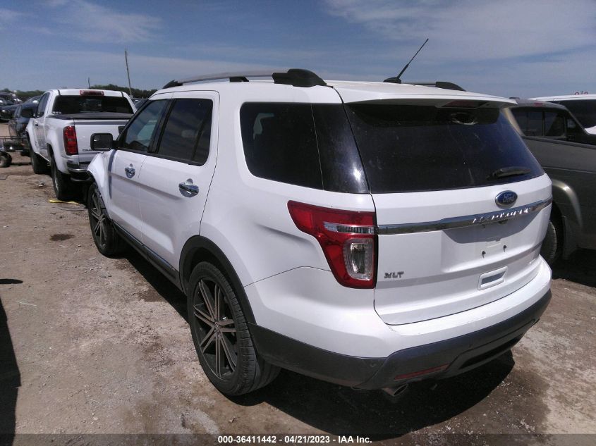 2015 FORD EXPLORER XLT - 1FM5K7D85FGC09514