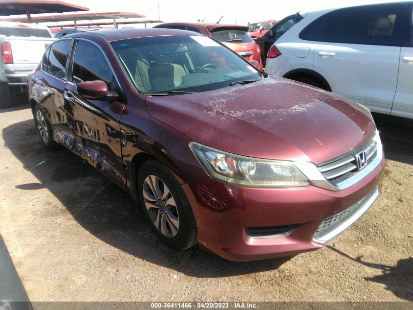 2013 HONDA ACCORD SDN LX - 1HGCR2F31DA190389