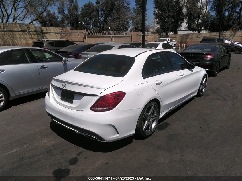 VIN 55SWF4JB0JU246676 2018 MERCEDES-BENZ C-CLASS C 300