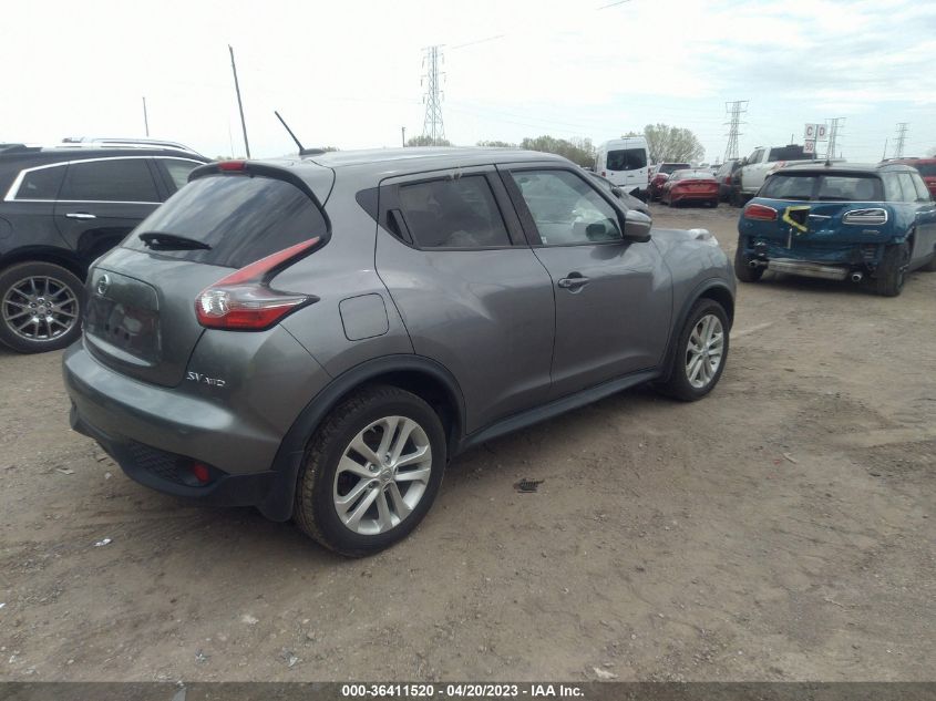 2016 NISSAN JUKE SV - JN8AF5MV9GT655597
