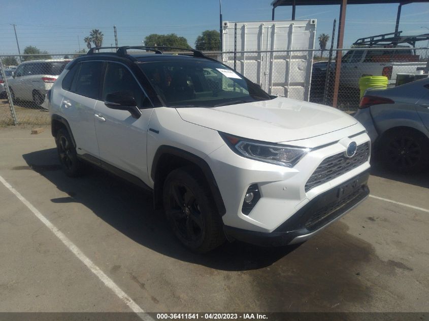 2019 TOYOTA RAV4 HYBRID XSE - JTMEWRFVXKD521704