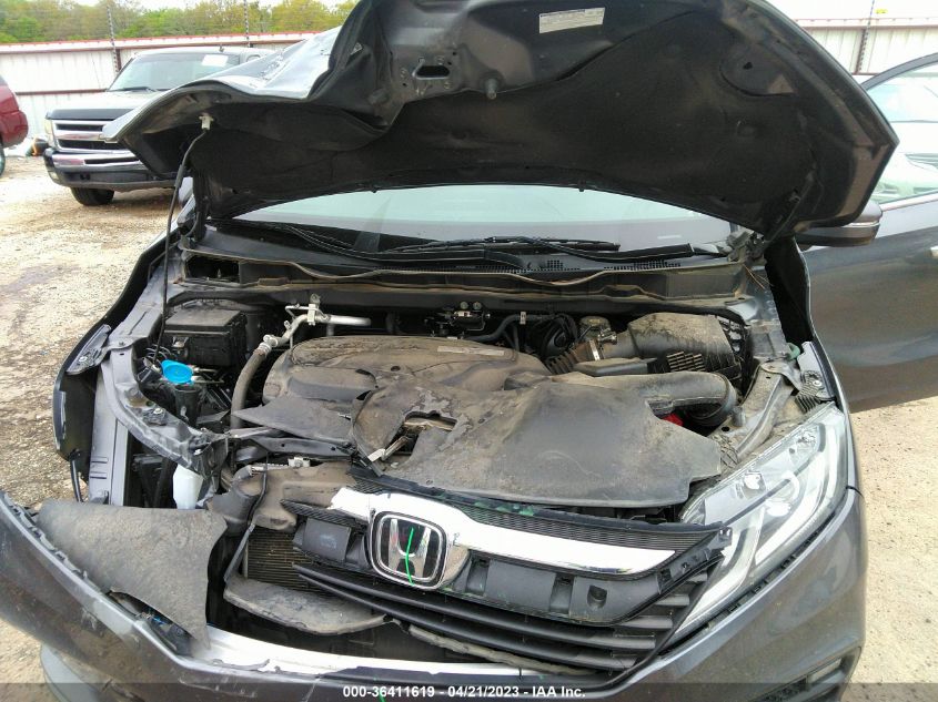 2018 HONDA ODYSSEY EX-L - 5FNRL6H71JB076493