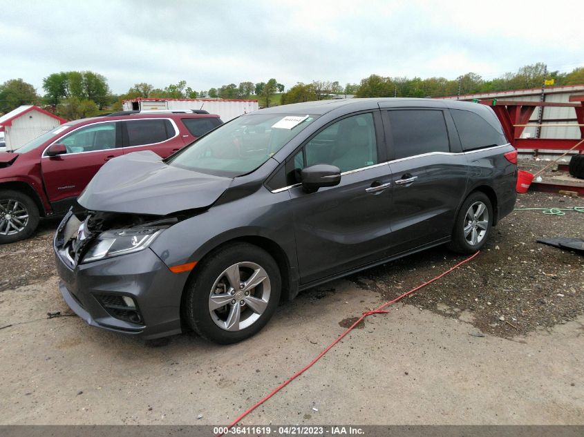 2018 HONDA ODYSSEY EX-L - 5FNRL6H71JB076493