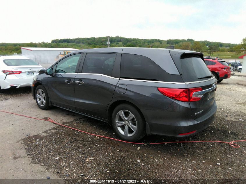 2018 HONDA ODYSSEY EX-L - 5FNRL6H71JB076493