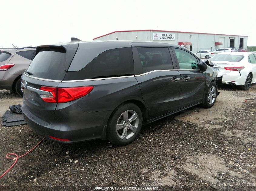 2018 HONDA ODYSSEY EX-L - 5FNRL6H71JB076493