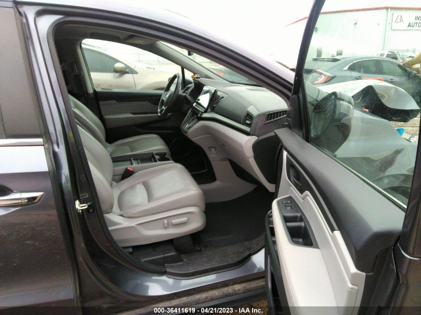 2018 HONDA ODYSSEY EX-L - 5FNRL6H71JB076493