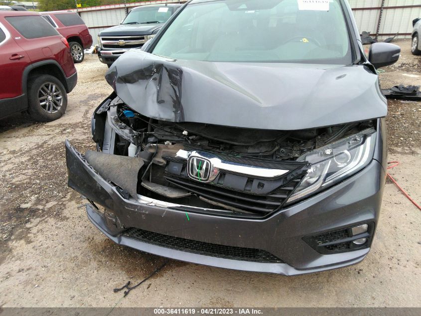 2018 HONDA ODYSSEY EX-L - 5FNRL6H71JB076493