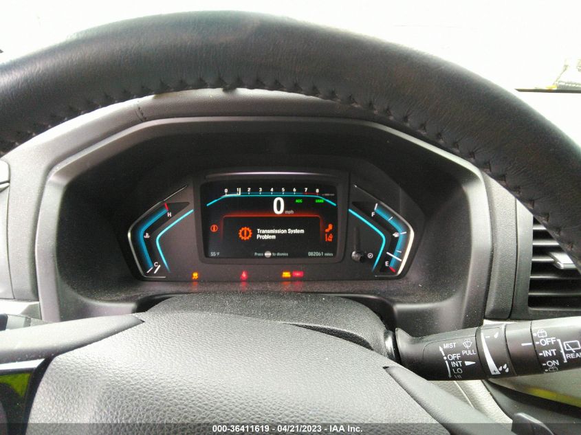 2018 HONDA ODYSSEY EX-L - 5FNRL6H71JB076493