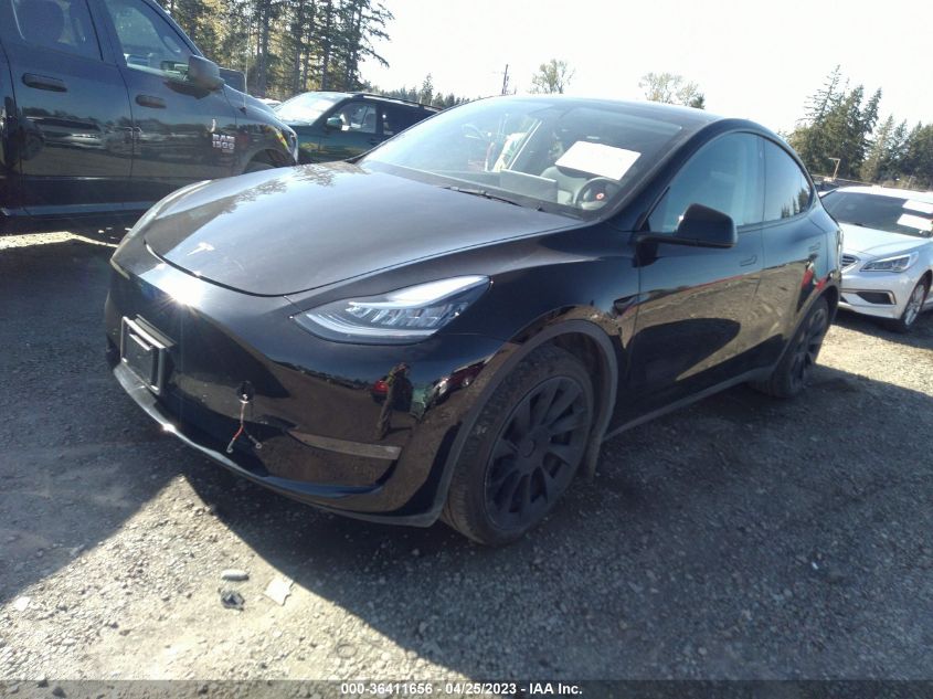 2021 TESLA MODEL Y LONG RANGE - 5YJYGDEE4MF241092