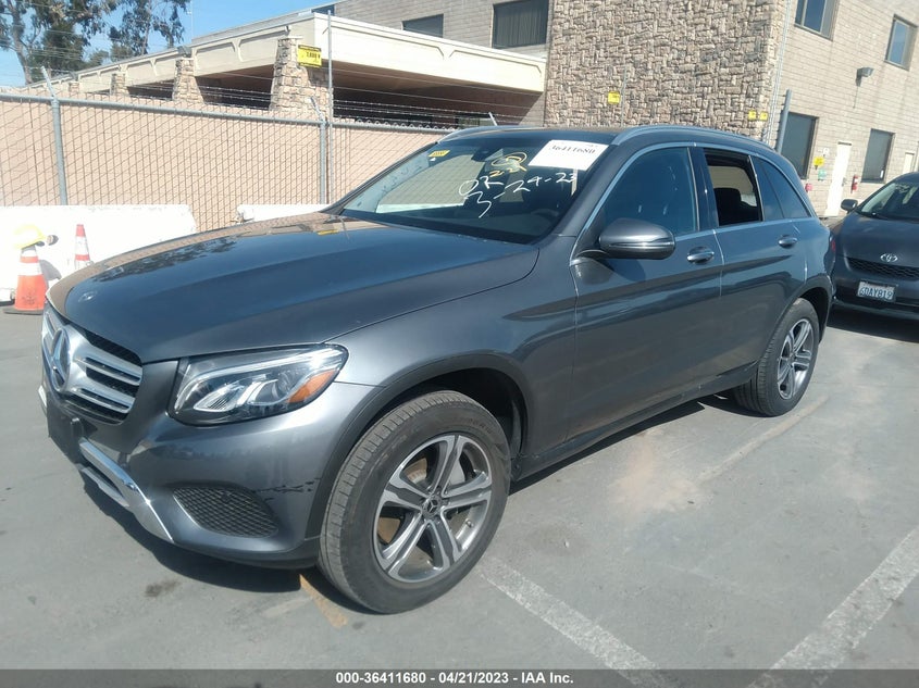 VIN WDC0G4KB5K1001587 2019 MERCEDES-BENZ GLC GLC 300