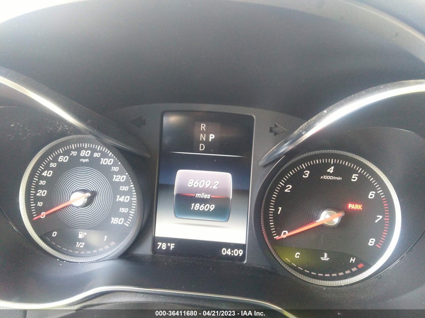VIN WDC0G4KB5K1001587 2019 MERCEDES-BENZ GLC GLC 300