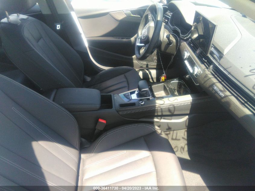2022 AUDI A4 SEDAN PREMIUM PLUS - WAUBBAF49NN008365