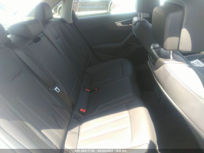 2022 AUDI A4 SEDAN PREMIUM PLUS - WAUBBAF49NN008365