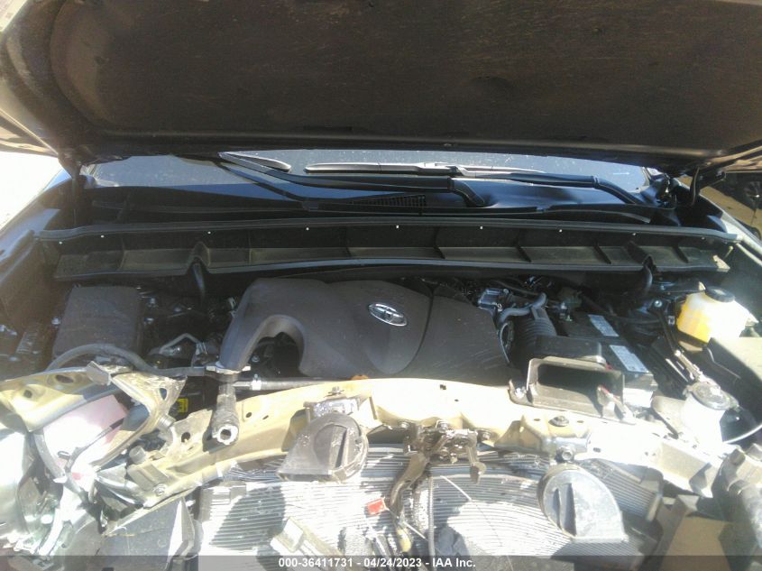 2022 TOYOTA HIGHLANDER XLE - 5TDGZRAH5NS132527