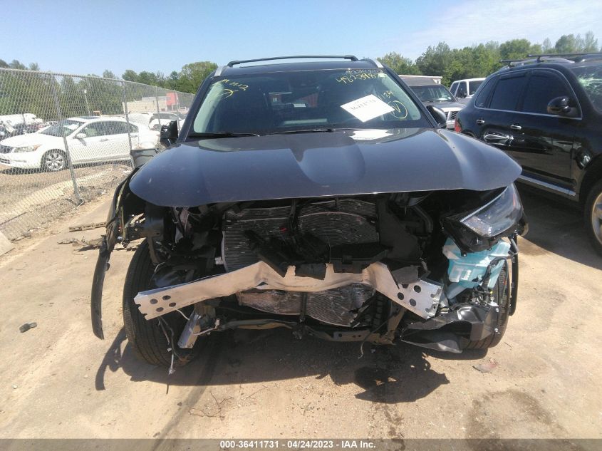 2022 TOYOTA HIGHLANDER XLE - 5TDGZRAH5NS132527