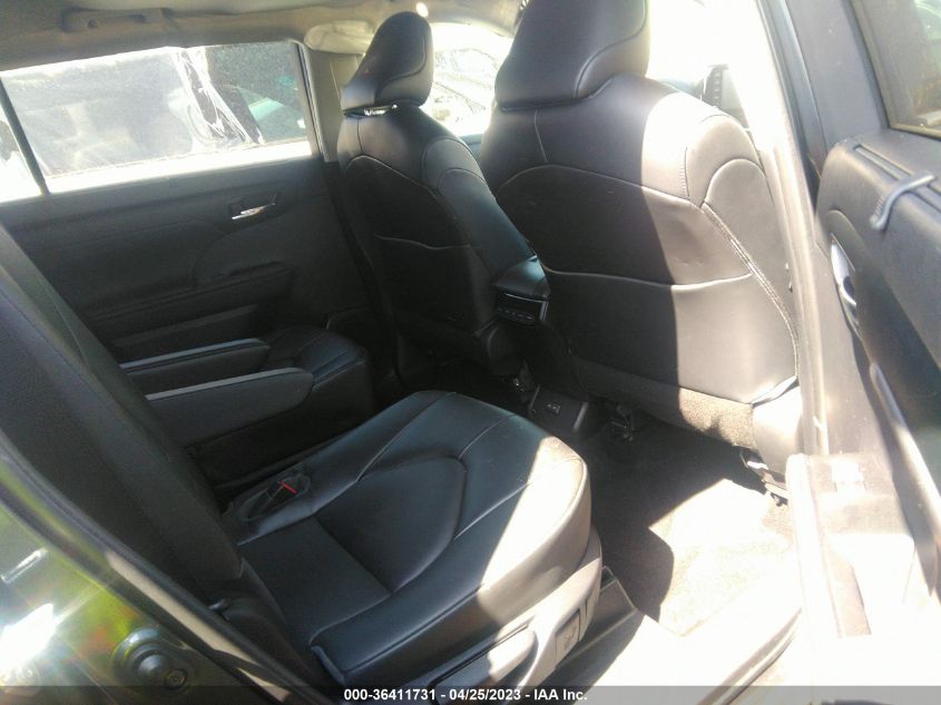2022 TOYOTA HIGHLANDER XLE - 5TDGZRAH5NS132527