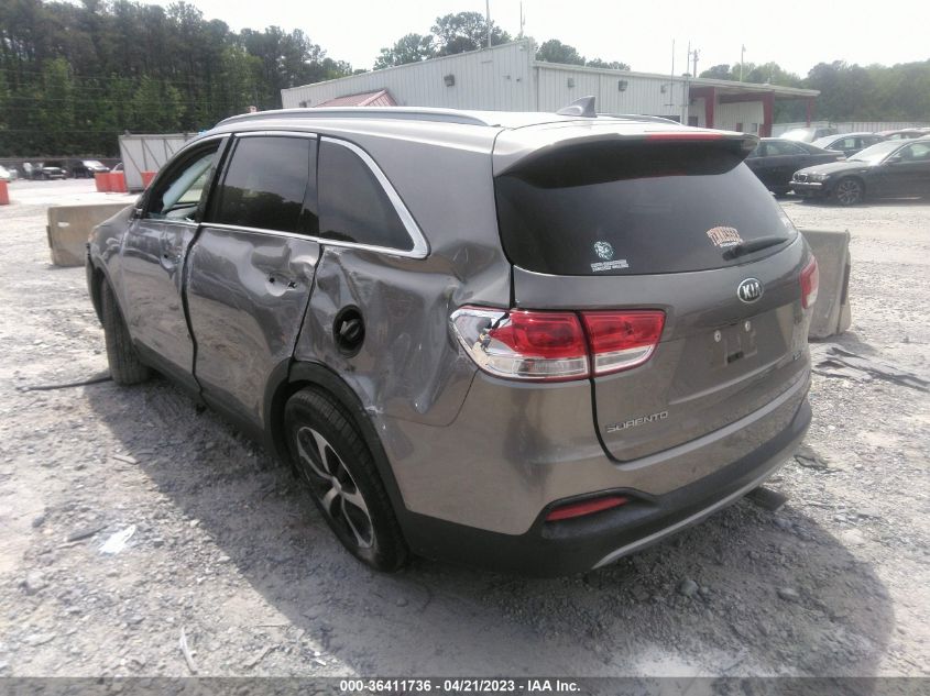 2018 KIA SORENTO EX V6 - 5XYPH4A53JG349920