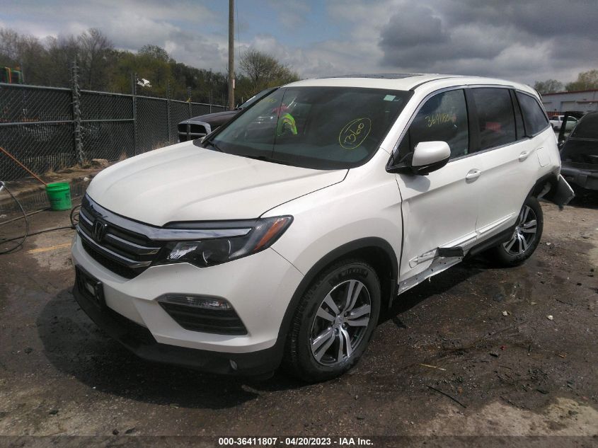 2017 HONDA PILOT EX-L - 5FNYF6H69HB086273