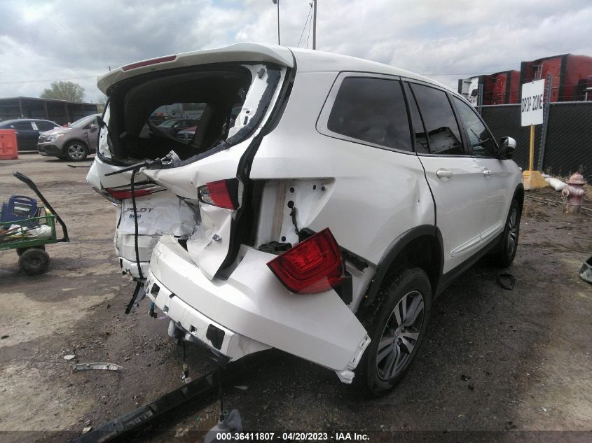 2017 HONDA PILOT EX-L - 5FNYF6H69HB086273