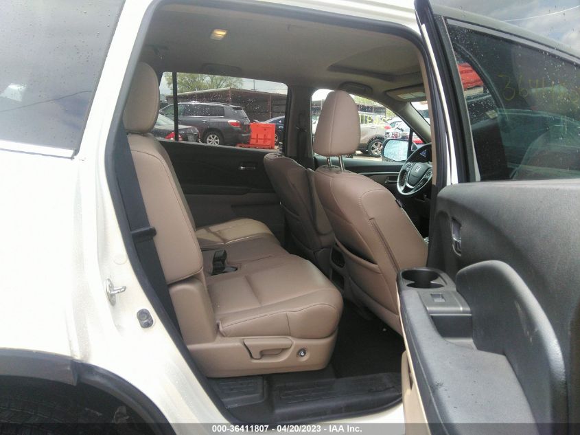 2017 HONDA PILOT EX-L - 5FNYF6H69HB086273