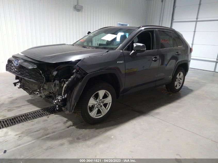 2020 TOYOTA RAV4 HYBRID XLE - 2T3RWRFVXLW076855