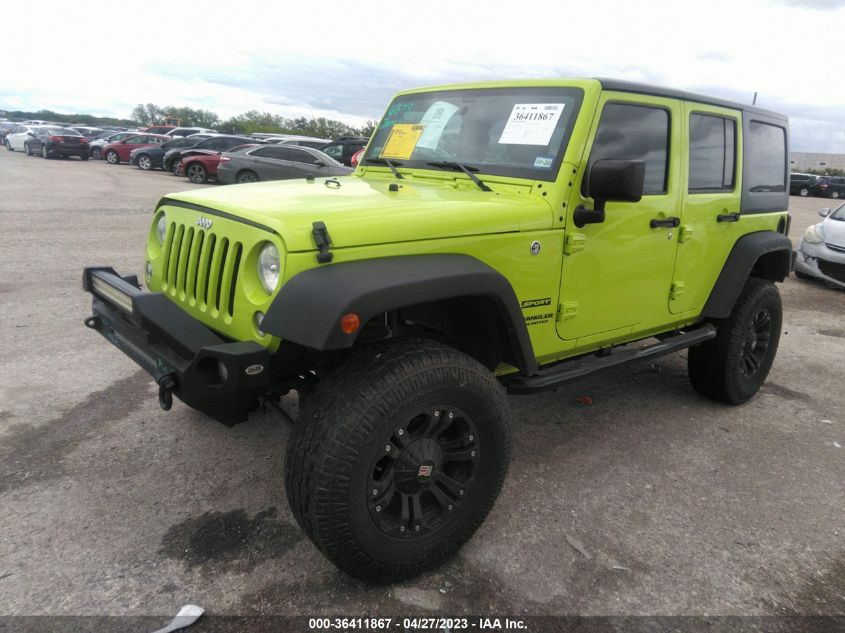 2017 JEEP WRANGLER UNLIMITED SPORT - 1C4BJWDG4HL541238