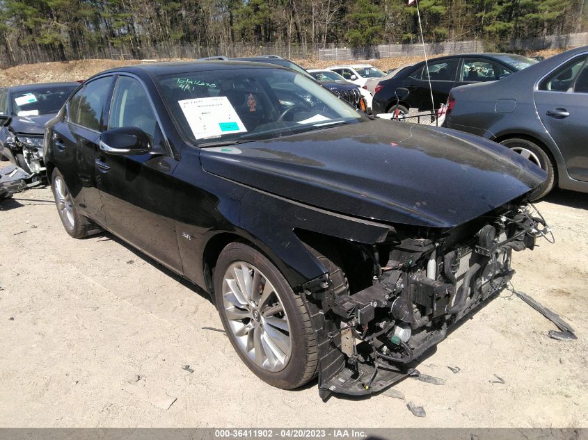 2018 INFINITI Q50 3.0T LUXE - JN1EV7AR2JM440487