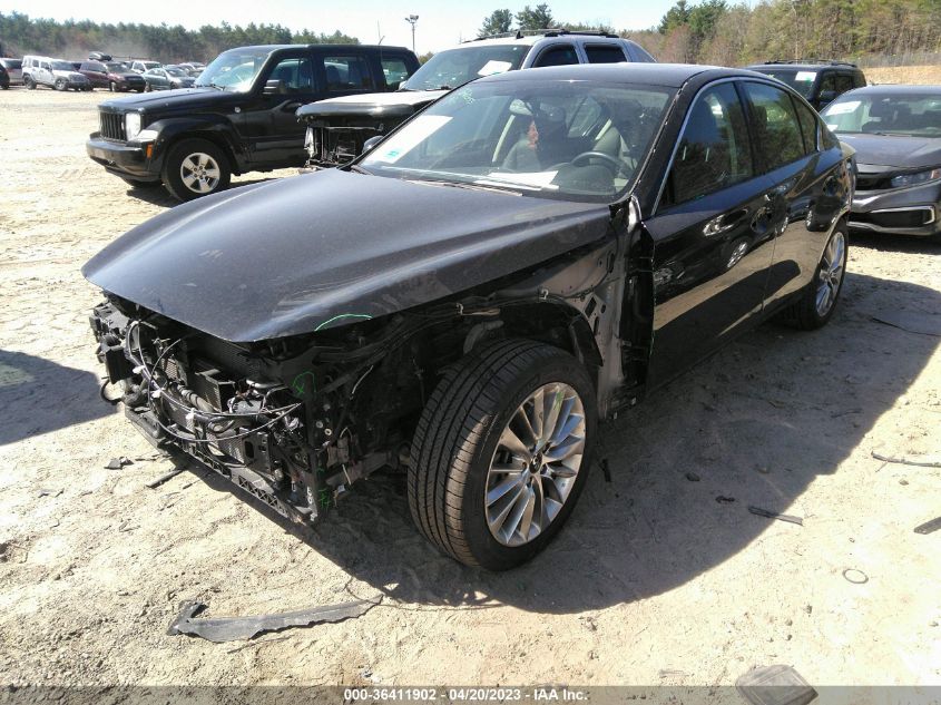 2018 INFINITI Q50 3.0T LUXE - JN1EV7AR2JM440487