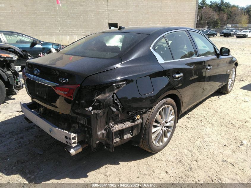 2018 INFINITI Q50 3.0T LUXE - JN1EV7AR2JM440487