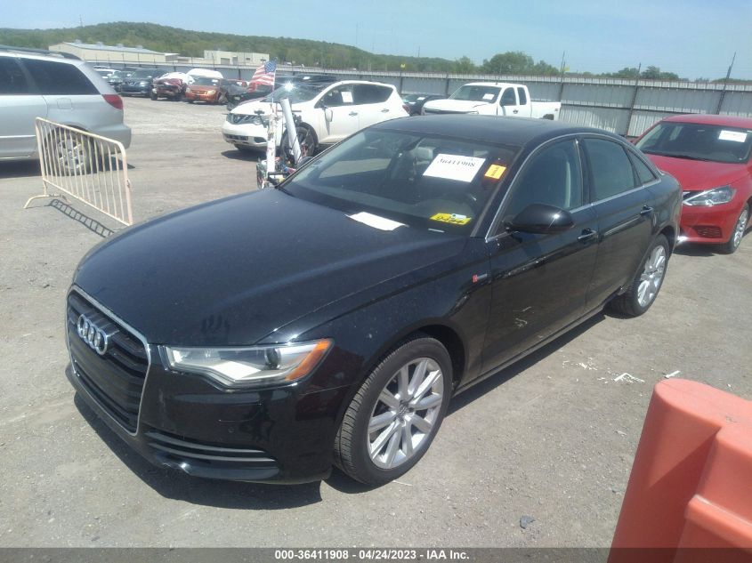 2013 AUDI A6 3.0T PREMIUM PLUS - WAUGGAFC4DN101419