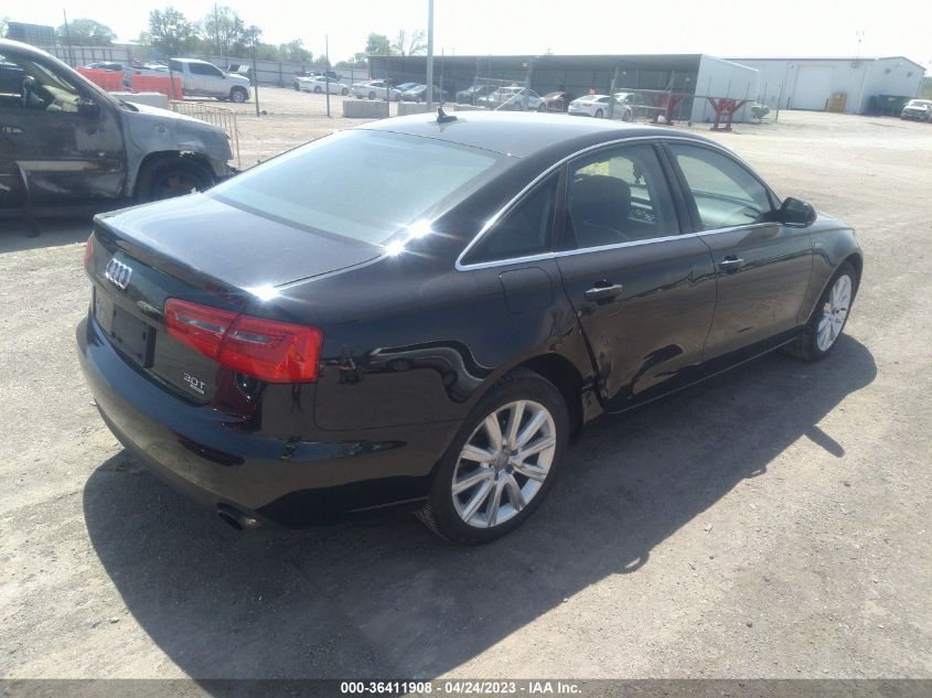 2013 AUDI A6 3.0T PREMIUM PLUS - WAUGGAFC4DN101419