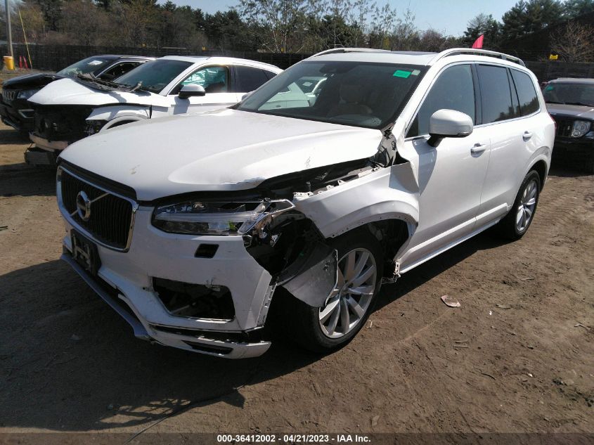 2016 VOLVO XC90 T6 MOMENTUM YV4A22PK8G1072065