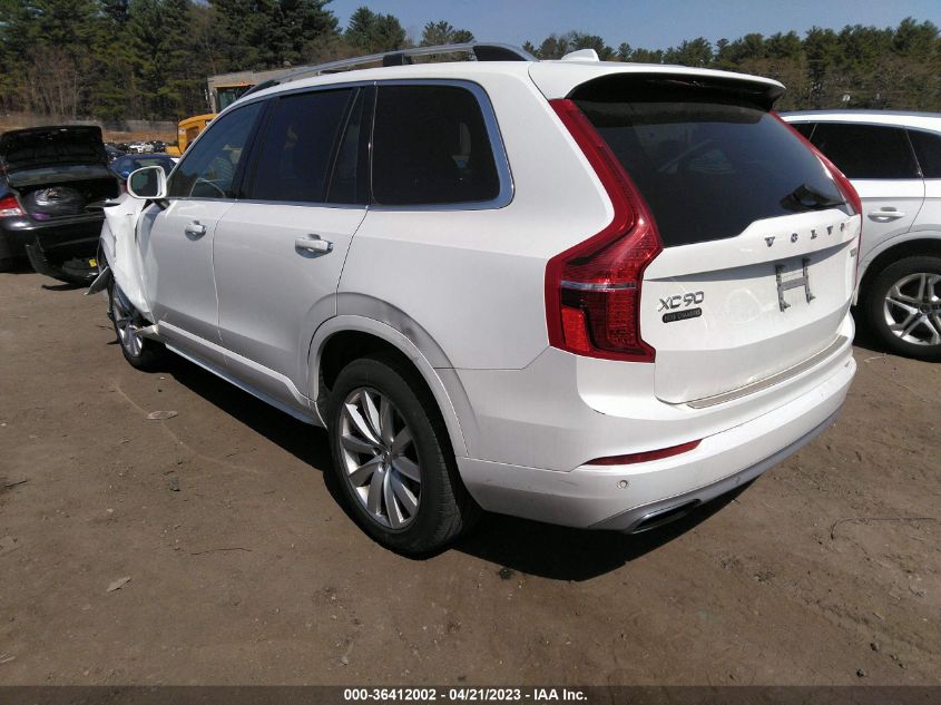 2016 VOLVO XC90 T6 MOMENTUM YV4A22PK8G1072065