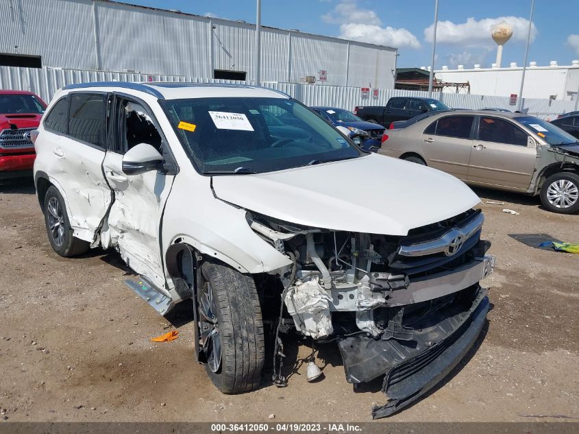 2016 TOYOTA HIGHLANDER XLE - 5TDKKRFH5GS171399