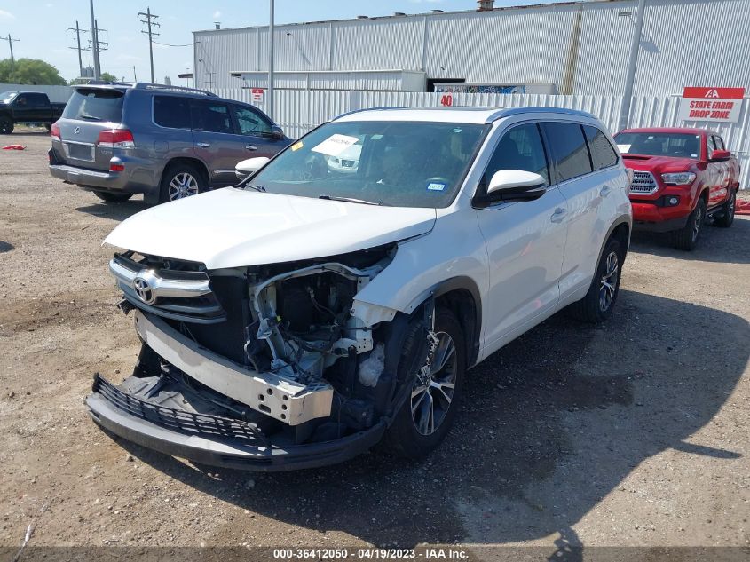 2016 TOYOTA HIGHLANDER XLE - 5TDKKRFH5GS171399