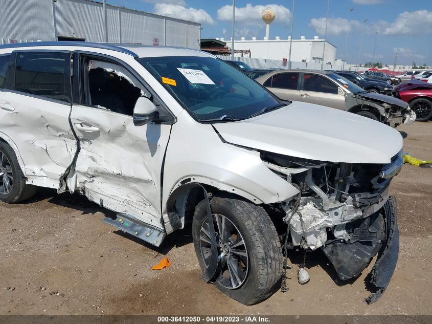 2016 TOYOTA HIGHLANDER XLE - 5TDKKRFH5GS171399