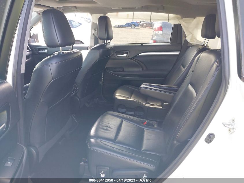 2016 TOYOTA HIGHLANDER XLE - 5TDKKRFH5GS171399