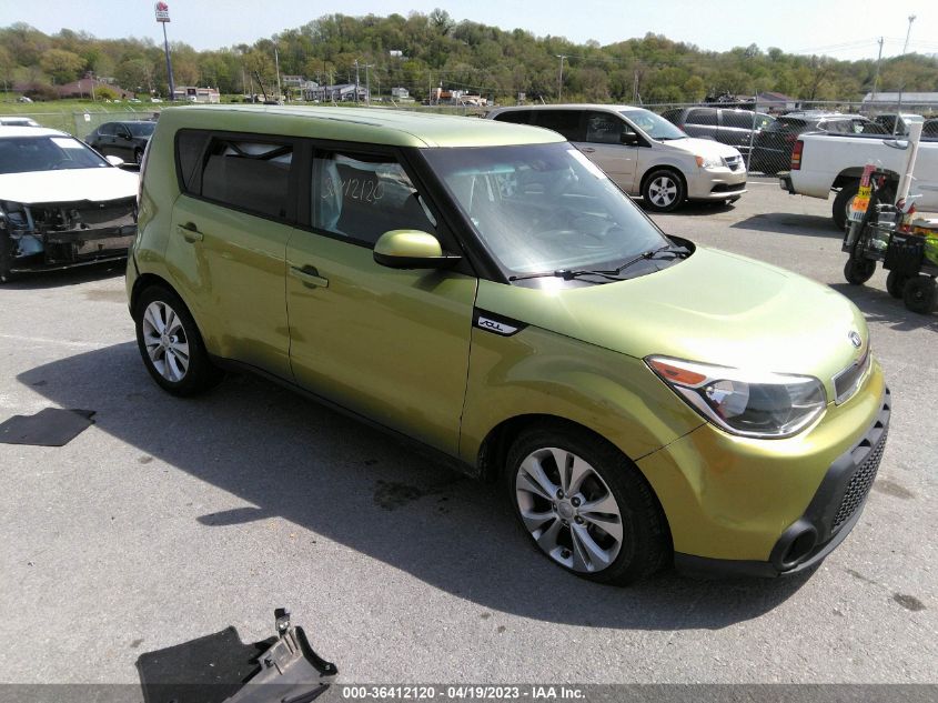 2015 KIA SOUL + - KNDJP3A56F7801995