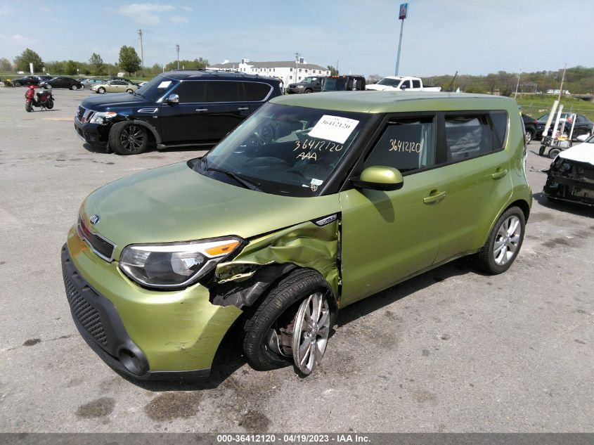 2015 KIA SOUL + - KNDJP3A56F7801995