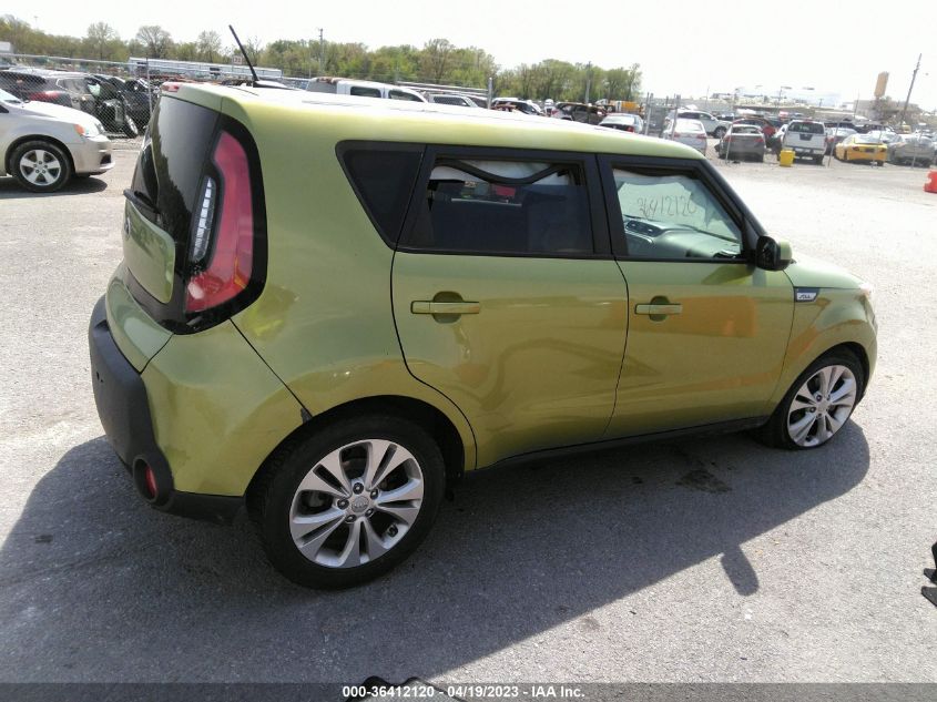 2015 KIA SOUL + - KNDJP3A56F7801995