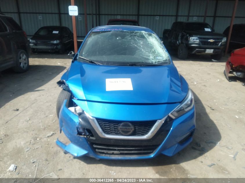 2021 NISSAN VERSA SV - 3N1CN8EV7ML830195