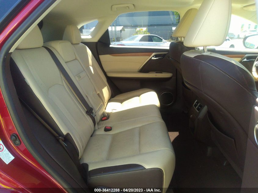 2018 LEXUS RX RX 350 - 2T2BZMCAXJC139727
